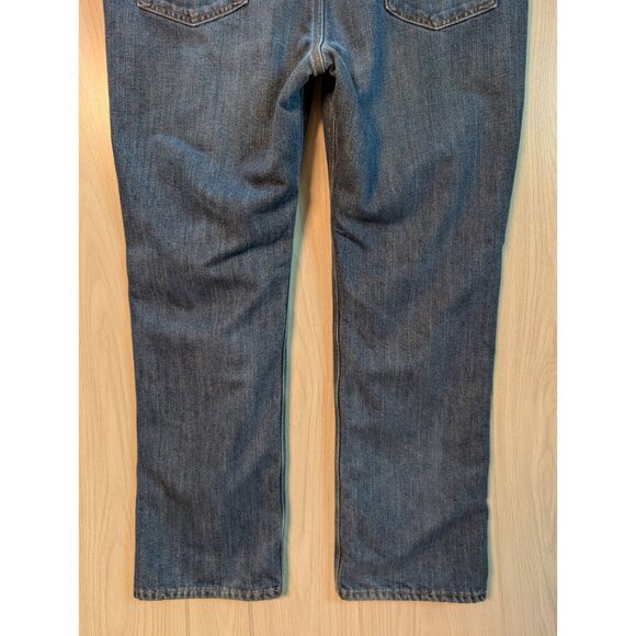 Carhartt Men's 40x32 Relaxed Fit Fleece Lined Denim Blue Jeans Medium Wash - Picture 6 of 10